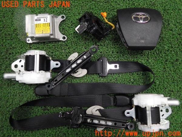 3UPJ=9160810603]TOYOTA プリウス PHV G(ZVW35 30系)エアバッグセット エアバック シートベルト ダッシュボード SRS 中古_5