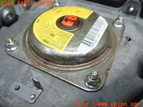 3UPJ=9163250617]ハイエースバン200系(KDH206V)2型 ステアリングホイール エアバッグ ウッド/レザー コンビ ハンドル 中古_5