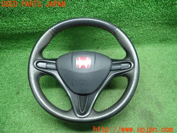 3UPJ=9164880617]シビック タイプR(FD2)140型 前期 純正 ステアリングホイール エアバッグ ハンドル SRS 中古_1