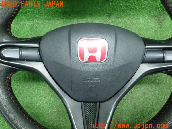 3UPJ=9164880617]シビック タイプR(FD2)140型 前期 純正 ステアリングホイール エアバッグ ハンドル SRS 中古_2