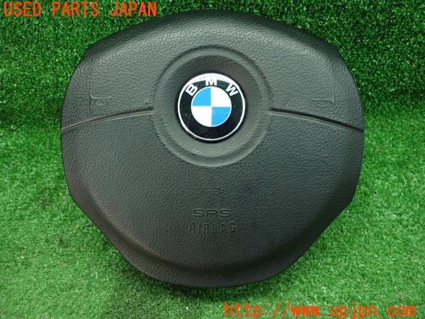 3UPJ=9166110617]BMW Z3(E36/7)後期 LCI 純正 Mスポーツ ステアリングホイール エアバッグ付 SRS ハンドルスイッチ 中古_4