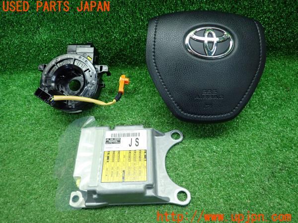 3UPJ=9166420603]カローラ アクシオ ハイブリッド(NKE165 160系)前期 エアバッグセット エアバック シートベルト SRS 中古_2