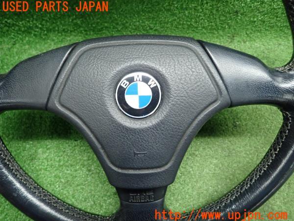 3UPJ=9166650617]BMW Z3 ロードスター(E36 E37)前期 純正 ステアリングホイール エアバッグ ハンドル ブラック 中古_2