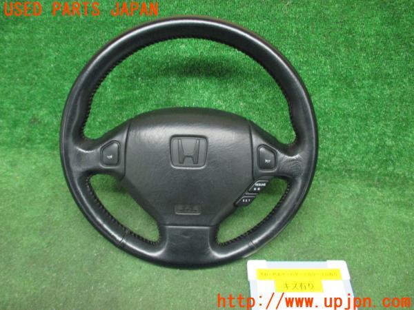 3UPJ=9167000617]HONDA NSX ベース(NA1)純正 ステアリングホイール ハンドル エアバック SRS オートクルーズ 中古_1