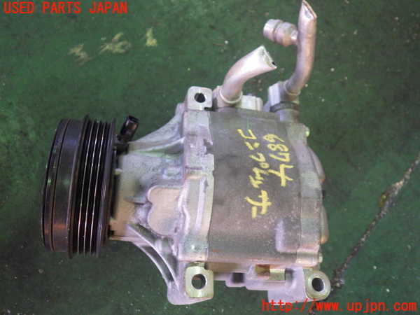 4UPJ-9168746025]レガシィ ワゴン(BR9)エアコンコンプレッサー 中古_1