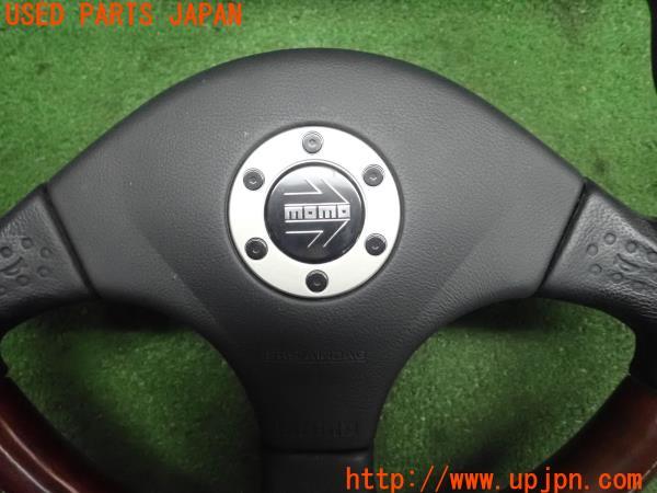 3UPJ=9175030617]コペン(L880K)1stアニバーサリーエディション 純正 momo ステリングホイール ハンドル 中古_2