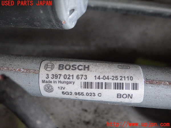 4UPJ-9175966770]VW ゴルフ R 7 (AUCJXF)フロントワイパーモーター 中古_3