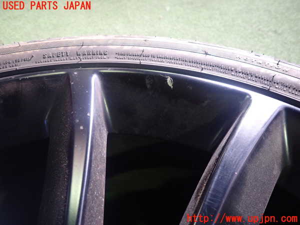 1UPJ-9185709046]ジャガー・Fタイプ コンバーチブル(J608A)タイヤ　ホイール　1本① 245/40ZR19 中古_2