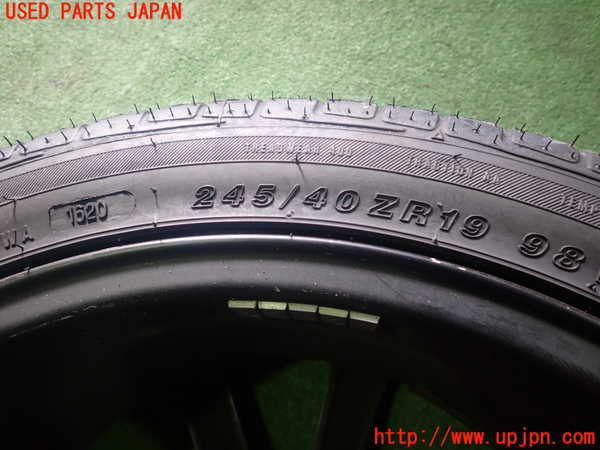 1UPJ-9185709046]ジャガー・Fタイプ コンバーチブル(J608A)タイヤ　ホイール　1本① 245/40ZR19 中古_4