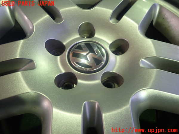 1UPJ-9187119043]VW トゥアレグ(7LAXQA)タイヤ　ホイール　1本③ 255/55R18 中古_2