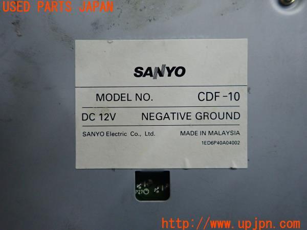 3UPJ=9192030518]マツダ AZ-1(PG6SA A型)SANYO オーディオ CDF-10 CDレシーバー チェンジャーコントロール カーオーディオ サンヨー 中古_3