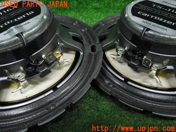 3UPJ=9192110535]carrozzeria カロッツェリア カスタムフィット スピーカー TS-J16A 16cm コアキシャル 2ウェイ ネットワーク付 中古_5