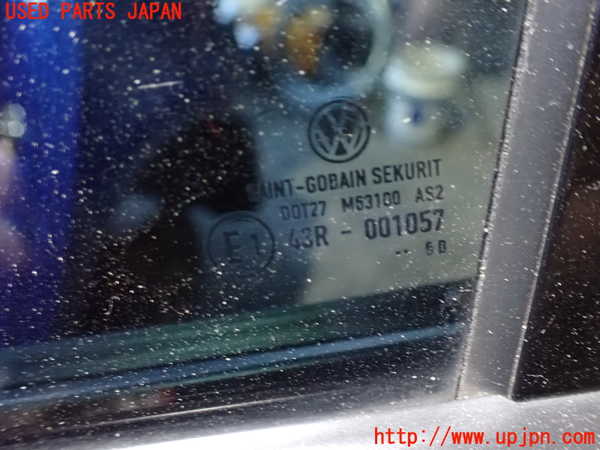 5UPJ-9193351320]VW ゴルフ R32(1KBUBF)左後ドア 中古_3