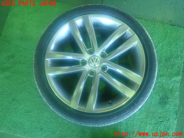4UPJ-9193399041]VW ゴルフ ヴァリアント(AUCHP)タイヤ　ホイール　1本① 225/40R18 中古_1
