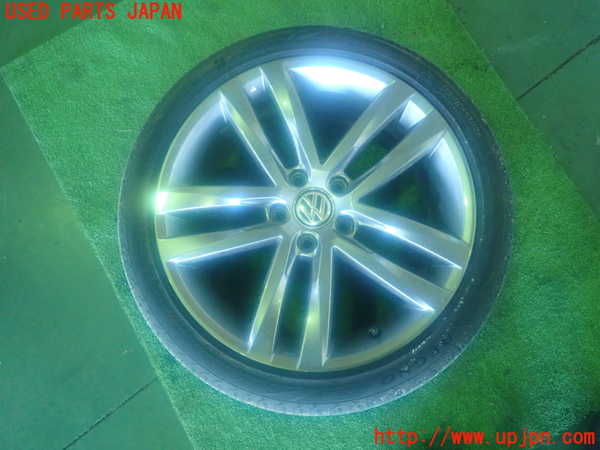 4UPJ-9193399042]VW ゴルフ ヴァリアント(AUCHP)タイヤ　ホイール　1本② 225/40R18 中古_1
