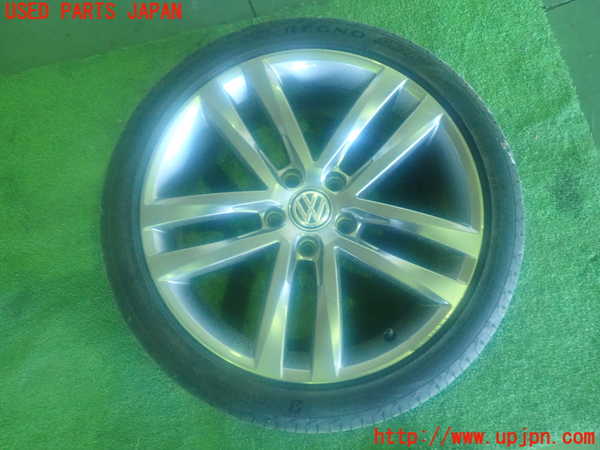 4UPJ-9193399043]VW ゴルフ ヴァリアント(AUCHP)タイヤ　ホイール　1本③ 225/40R18 中古_1