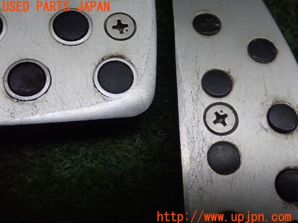 3UPJ=9193990630]コペン アルティメットエディションⅡ(L880K) 純正 ペダルカバーセット AT用 アクセル・ブレーキ・フットレスト 中古_3