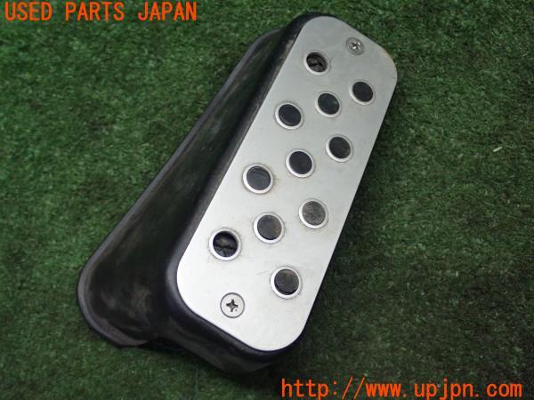 3UPJ=9193990630]コペン アルティメットエディションⅡ(L880K) 純正 ペダルカバーセット AT用 アクセル・ブレーキ・フットレスト 中古_4