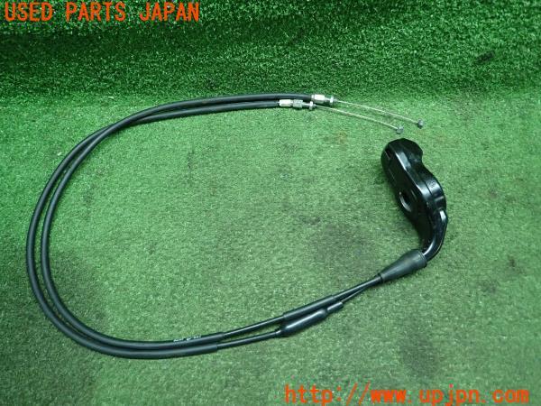 3UPJ=9194890201]ヤマハ XT1200Z スーパーテネレ(DP046)純正 スロットルワイヤー 2BS-26302-00 THROTTLE CABLE グリップキャップ付き 中古_2