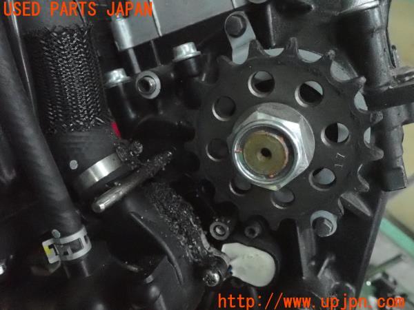 3UPJ=9197200100]スズキGSX-S1000F ABS(GT79B)2020年 エンジン 直列四気筒 T719型 EG シリンダヘッド オイルクーラー ウォーターポンプ 中古_3