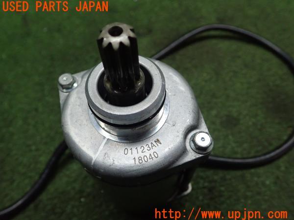 3UPJ=9197210128]Kawasaki NINJA1000 ニンジャ(ZXT00G)2016ｙ 純正 セルモーター 21163-0065 エレクトリックスターター 始動 中古_5
