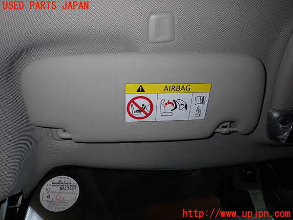 5UPJ-9210977630]BMW ミニ(MINI)クーパー F55 (XU15MW)室内サンバイザー左側 中古_1