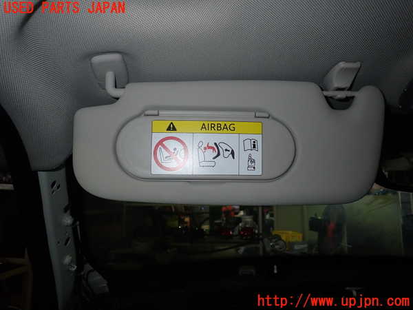 5UPJ-9210977630]BMW ミニ(MINI)クーパー F55 (XU15MW)室内サンバイザー左側 中古_2