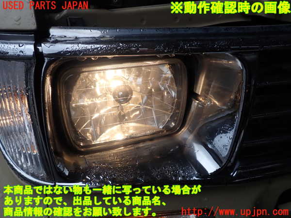 5UPJ-9213221130]ランクルプラド(KZJ78W)右ヘッドライト ハロゲン 中古_4