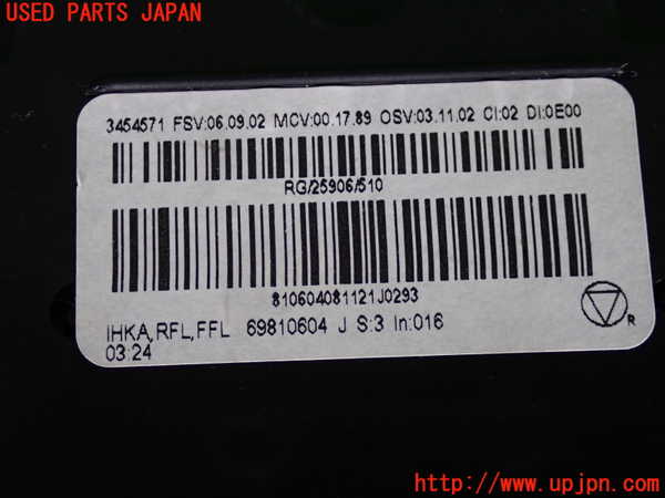 2UPJ-9217596066]BMW ミニ(MINI)ジョンクーパーワークス(JCW)(MFJCW)(R56)エアコンスイッチ1 中古_3