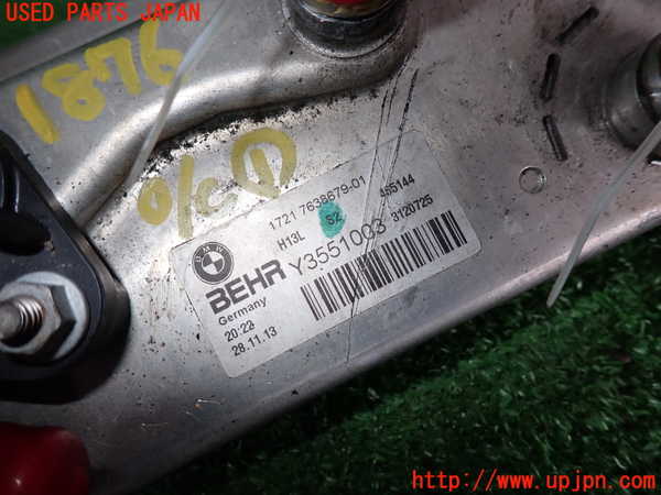 2UPJ-9218762481]BMW 640i クーペ(LW30C)(F13)オイルクーラー1 中古_3