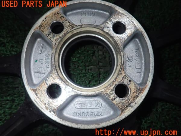 3UPJ=9220000961]ノート オーラ(AURA) ニスモ(NISMO)(FE13)ENKEI エンケイ PF09 ホイール 16×6.5J +38 PCD100 4穴 1本 中古_4