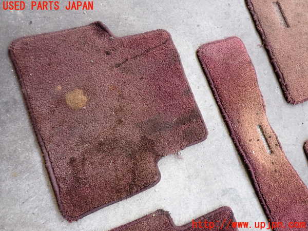 5UPJ-9220617800]スープラ(MA70)フロアマット 【ジャンク品】 中古_3