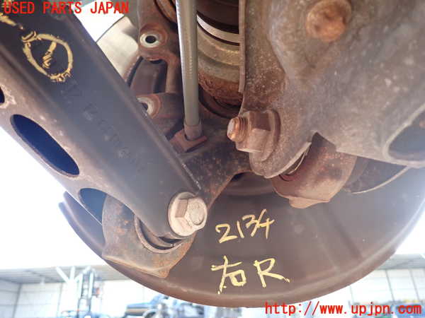 2UPJ-9221344300]BMW 135i クーペ(UC35)(E82)右リアナックルハブ 中古_2