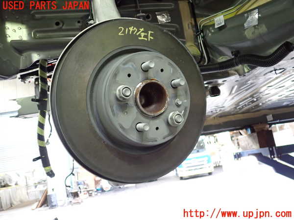 2UPJ-9221474295]テスラ・モデル 3(3L13T)左フロントナックルハブ 中古_2