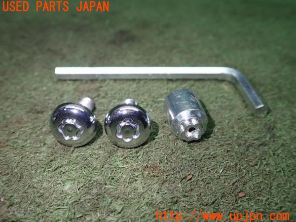 3UPJ=9222860023]レヴォーグ STI Sport EX(VN5)純正 J1077YA004 ナンバープレートロックボルト 中古_2