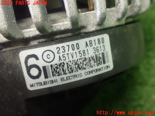 5UPJ-9223676015]GR86(BRZ)(ZN8)オルタネーター(ダイナモ) 中古_3