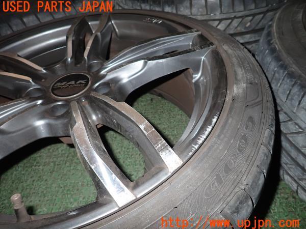 3UPJ=9224000919]BMW Z4 ロードスター(BT22 E85)前期 MAK マック LUFT FF ホイール 18×8J +30 9J +44 PCD120 5穴 4本 中古_5