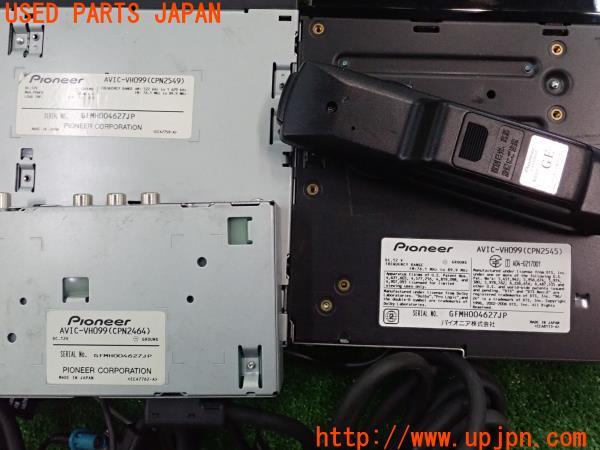3UPJ=9224030504]BMW Z4 ロードスター(BU25 E85)後期 carrozzeria カロッツェリア HDDナビ AVIC-VH099 中古_4