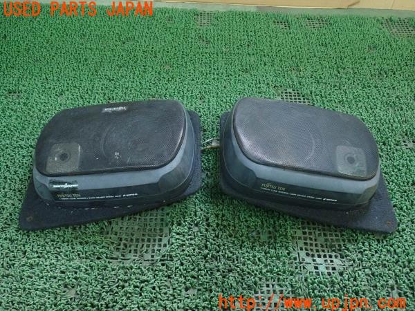 3UPJ=9224080536]スプリンタートレノ GT-APEX(AE86)後期 FUJITSU TEN α5016G スピーカー② トレイ付き 中古_4