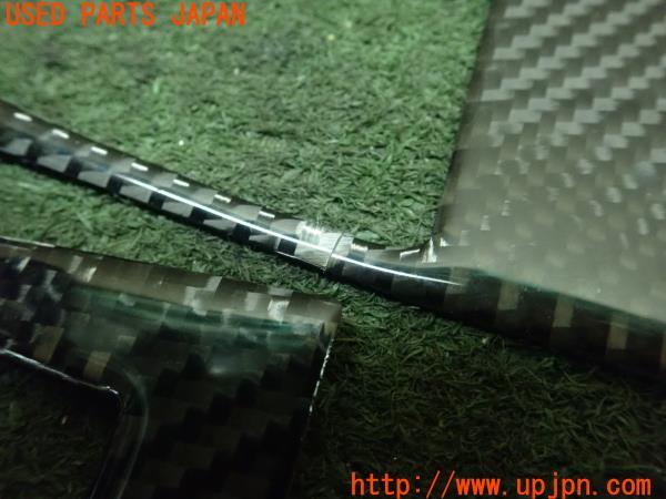 3UPJ=9224090631]BMW 630i クーペ(EH30 E63)後期 LCI 社外 ウインドウスイッチパネル カーボン調 中古_3