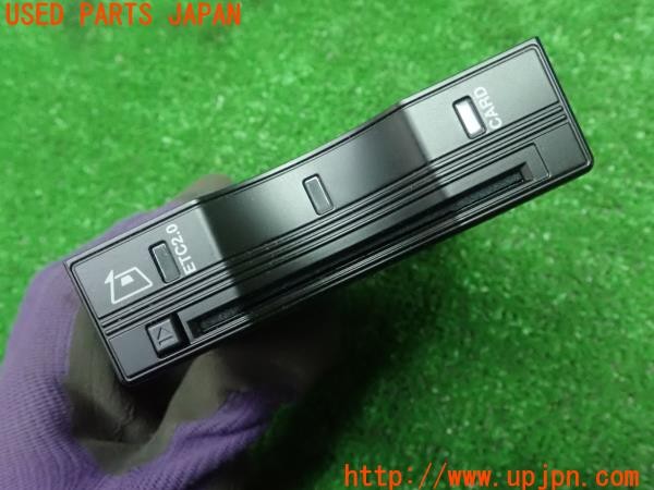 3UPJ=9224120503]ジープ コマンダー(H620)純正ビルトイン 2.0ETC車載器 JRM-81CR 新セキュリティ規格対応 中古_3