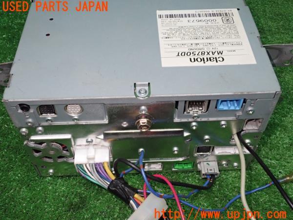3UPJ=9224130504]ハイエースワゴン(KZH100G)Clarion クラリオン HDDナビ MAX8750DT 中古_2