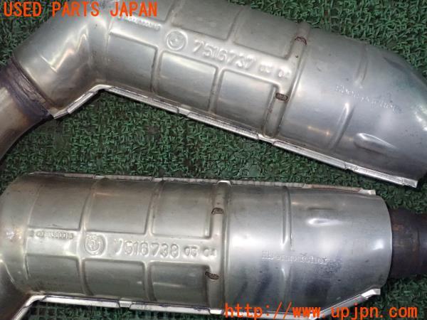 3UPJ=9224330159]BMW X3(PA25 E83系)前期 純正 触媒 7516737 7516738 カット済み 中古_5