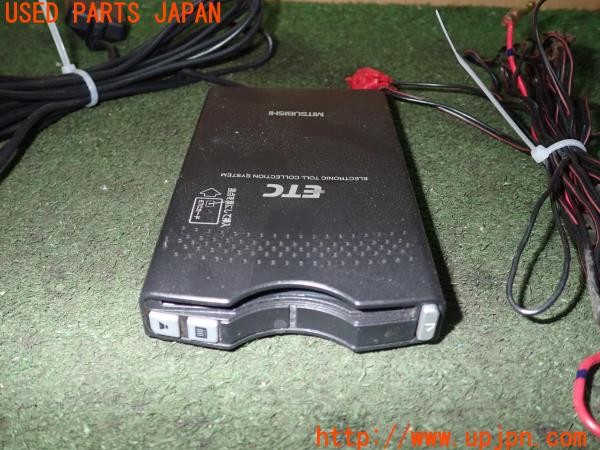 3UPJ=9224340503]ランクルプラド(KZJ78W)後期 三菱電機 ミツビシ EP-9U49V ETC車載器 中古_2