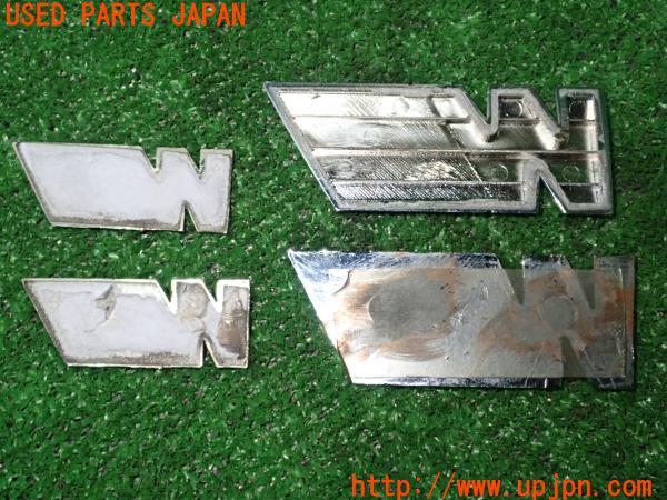 3UPJ=9224400008]BMW Z4 ロードスター(BT22 E85)Mエンブレム 4枚セット 中古_2