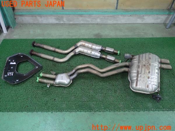 3UPJ=9224400152]BMW Z4 ロードスター(BT22 E85)純正 マフラー カット済み 3分割 7 514 157 中古_2