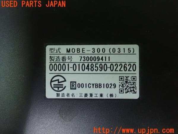 3UPJ=9224430503]ルノー カングー(KWH5F)後期 三菱重工 ETC車載器 MOBE-300 中古_4