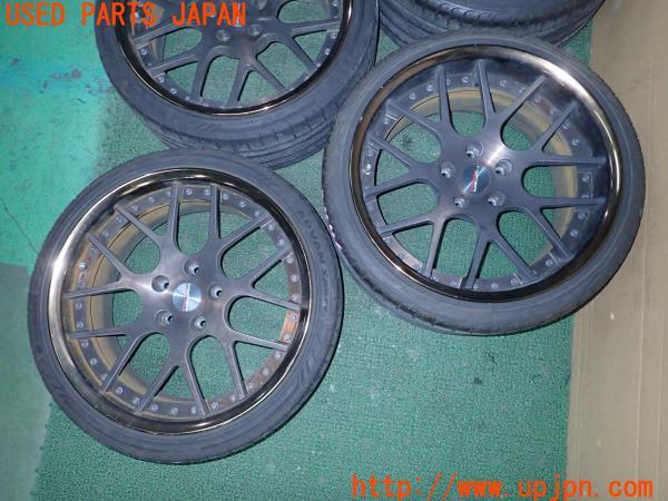 3UPJ=9224460920]BMW 325i Mスポーツ(KE25 E92)後期 HYPER FORGED HF-C7  ホイール 19×8.5JJ +32 9.5JJ +28 PCD120 5穴 4本 中古_2