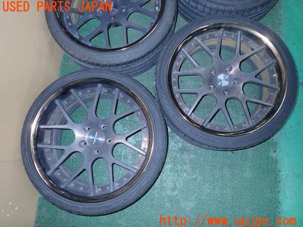 3UPJ=9224460920]BMW 325i Mスポーツ(KE25 E92)後期 HYPER FORGED HF-C7  ホイール 19×8.5JJ +32 9.5JJ +28 PCD120 5穴 4本 中古_3