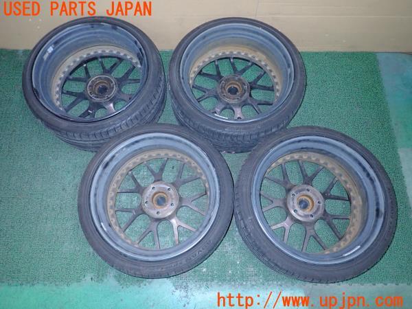 3UPJ=9224460920]BMW 325i Mスポーツ(KE25 E92)後期 HYPER FORGED HF-C7  ホイール 19×8.5JJ +32 9.5JJ +28 PCD120 5穴 4本 中古_4